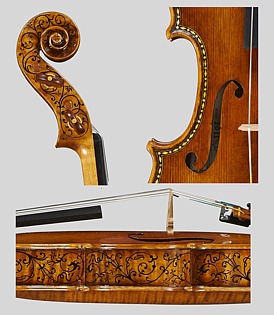 Decorated Violin